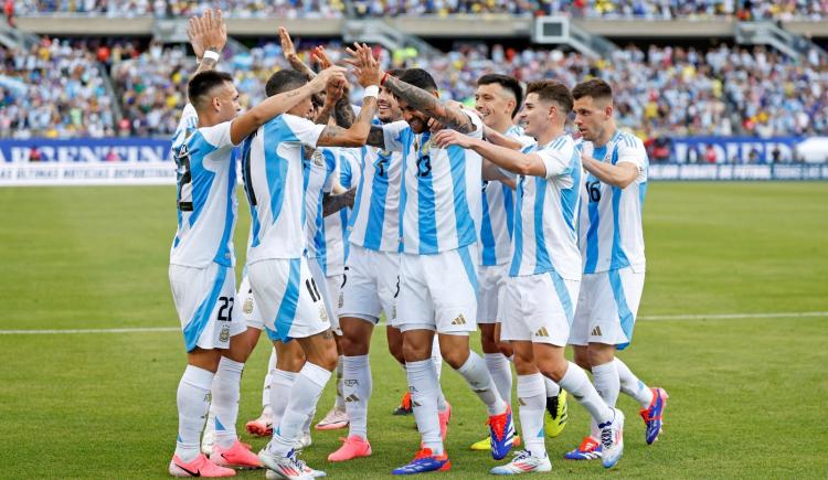 Imagen de Qué número de camiseta usará cada jugador de Argentina en la Copa América