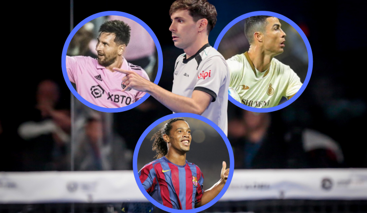 Imagen de Messi, Cristiano y Ronaldinho: la mesa de la discordia con un mediador