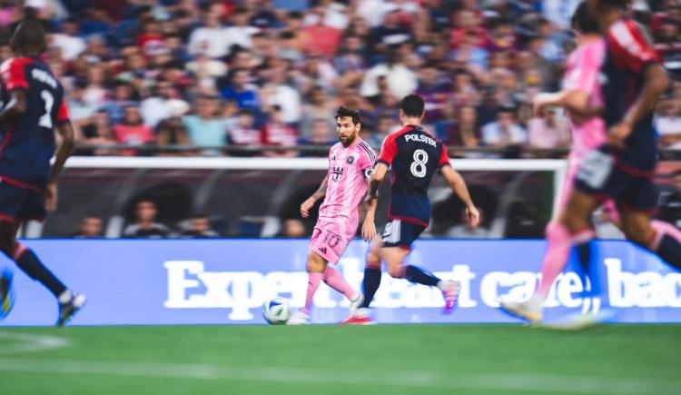 Imagen de Lionel Messi anotó un doblete histórico en la MLS