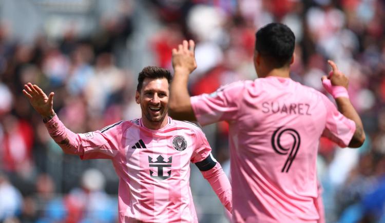 Imagen de Con goles y asistencias de Messi y De Paul, Inter Miami le ganó 4-2 a Toronto FC