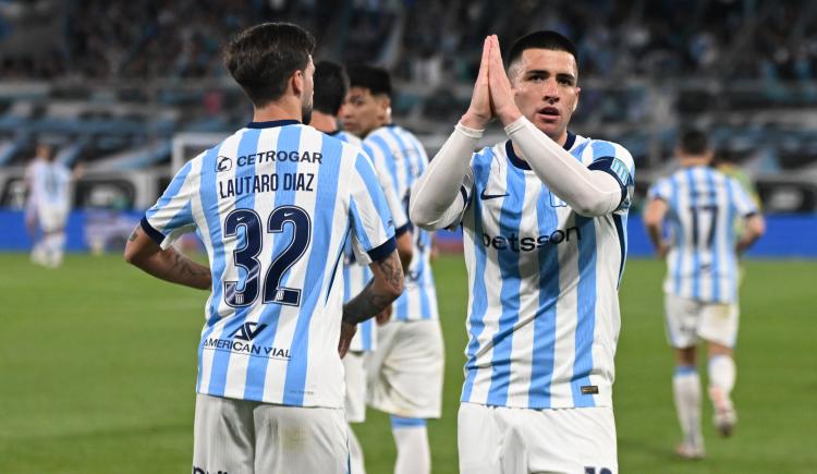 Imagen de Racing se reencontró con el triunfo y mandó al descenso a Aldosivi