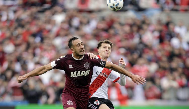Imagen de Frenético: todos los goles del empate entre River y Lanús