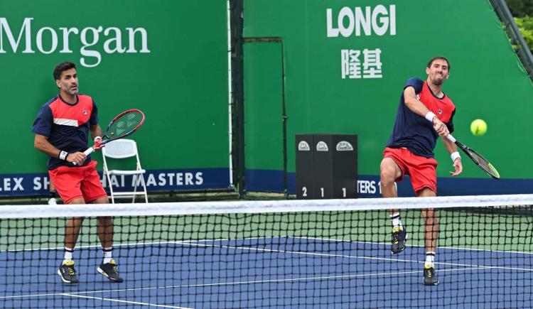 Imagen de Por el título: Machi González y Andrés Molteni, finalistas en el Masters 1000 de Shanghai