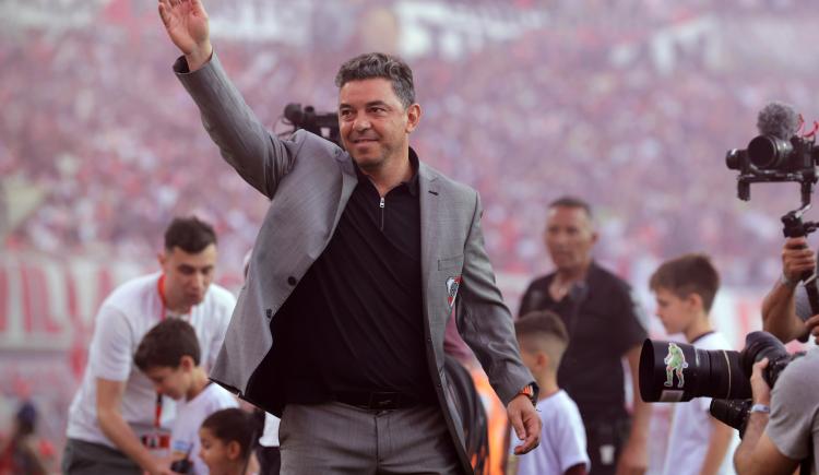 Imagen de Todos los mano a mano de Marcelo Gallardo en River