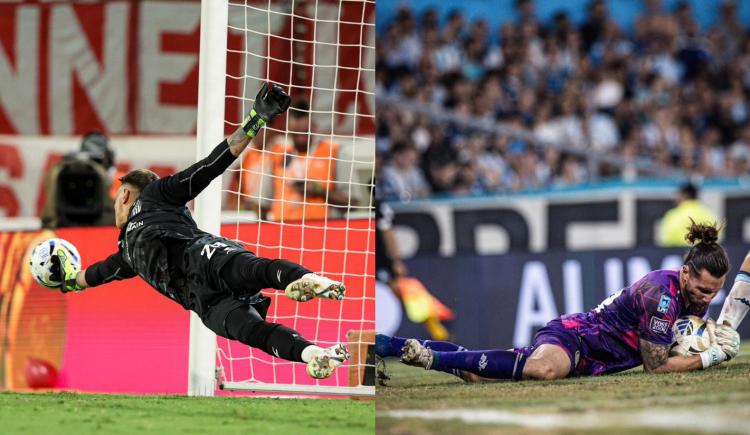 Imagen de Quién tiene mejores números en penales: Jeremías Ledesma o Fernando Muslera