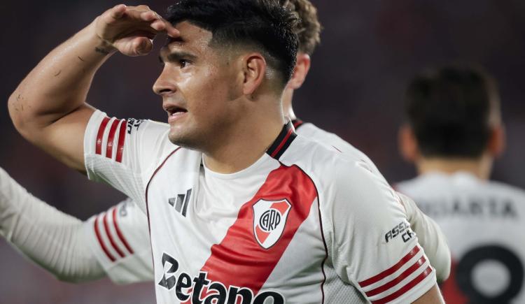 Imagen de Qué dijo Maxi Salas tras su debut con gol en River