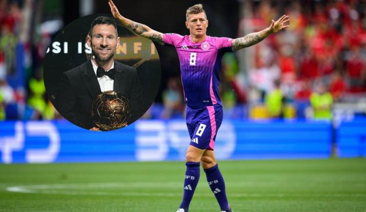 Imagen de La contundente crítica de Toni Kroos a Messi por el último Balón de Oro