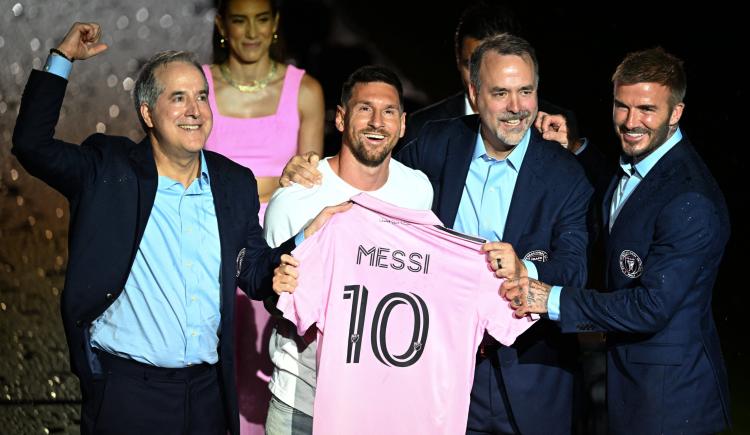 Imagen de El Inter Miami de Messi se metió en la puja con Racing por una figura del fútbol argentino