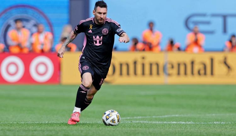 Imagen de Lionel Messi regresó a la titularidad en el empate de Inter Miami