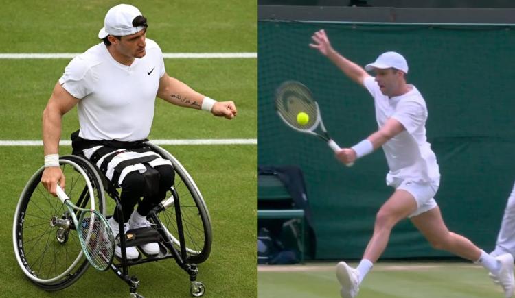 Imagen de Día agridulce para los argentinos en Wimbledon: Gusti Fernández sí, Horacio Zeballos no