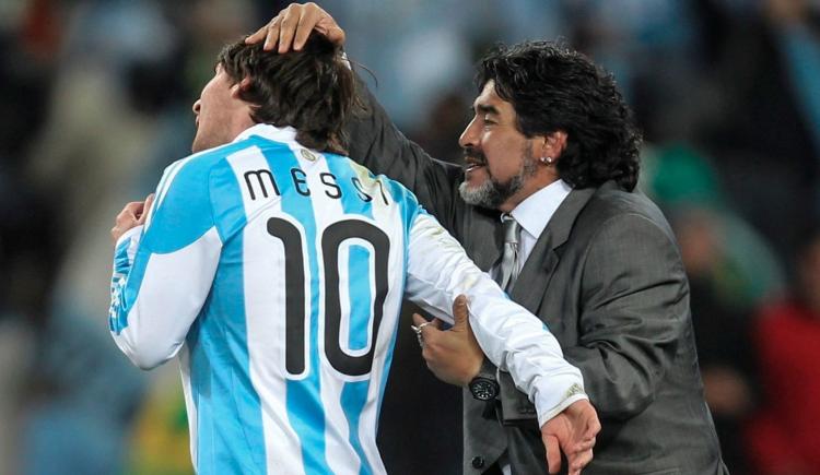 Imagen de "Maradona tuvo un comportamiento humano; Messi es una empresa"