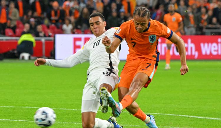 Imagen de Show de goles entre Países Bajos y Alemania