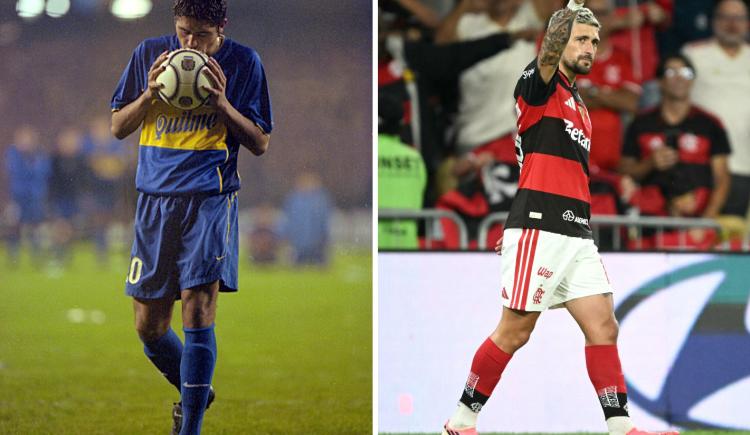 Imagen de Giorgian De Arrascaeta igualó una marca histórica de Riquelme en la Copa Libertadores