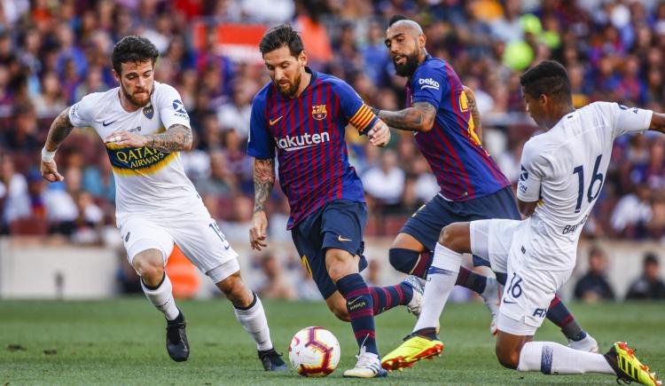 Imagen de Los últimos cinco partidos de Boca ante equipos europeos