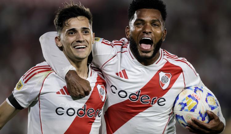 Imagen de Se copó: los goles que metieron a River en la Libertadores