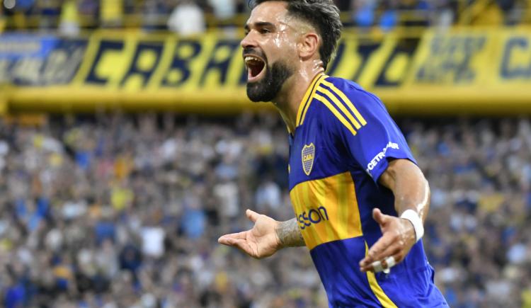 Imagen de Milton Giménez, el Señor Gol con el que Boca puede contar siempre