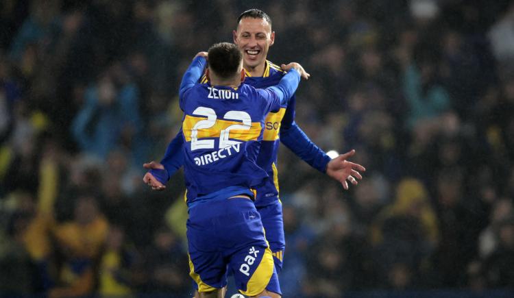 Imagen de El golazo de tiro libre de Cristian Lema para Boca