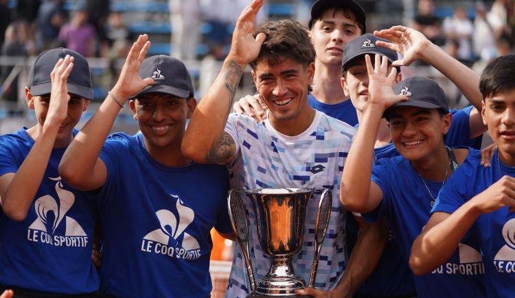 Imagen de Francisco Comesaña se consagró en el YPF Buenos Aires Challenger
