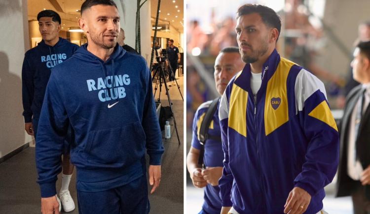 Imagen de Boca y Racing se instalaron en Rosario para el crucial duelo por Copa Argentina