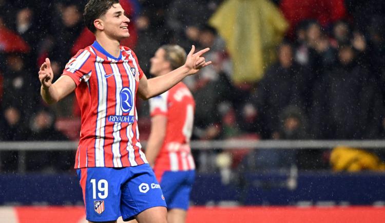 Imagen de Del banco a la cima: Julián Álvarez picó y dejó a Atlético de Madrid en la punta