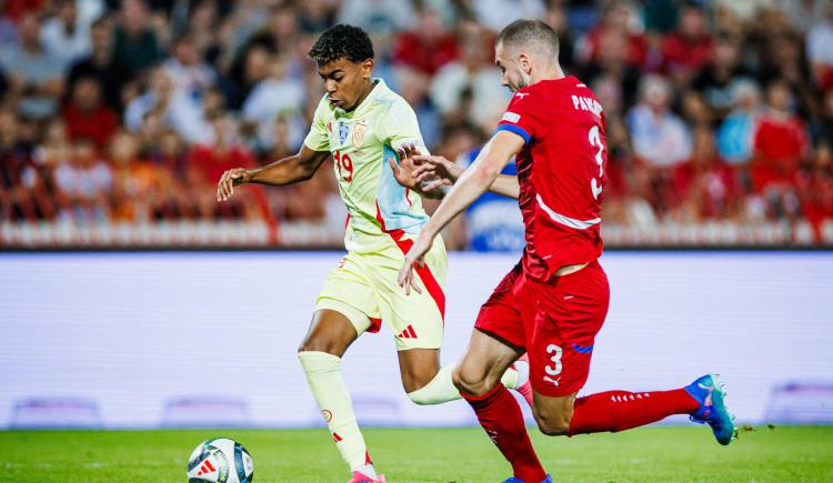 Imagen de España igualó con Serbia en su debut en la Nations League