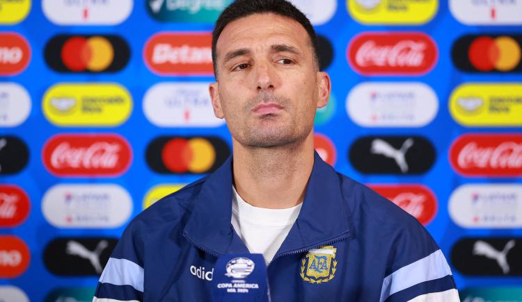 Imagen de ¡Suspendido!: Lionel Scaloni no podrá dirigir a la Selección ante Perú