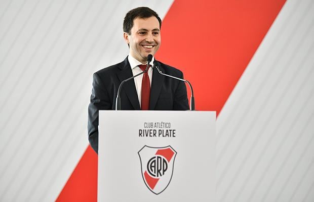 Imagen de Di Carlo: "River empieza a jugar mejor. No hay que volverse loco"