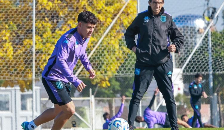 Imagen de A la espera de Arias, Costas mantiene tres dudas para el clásico entre Racing y Boca