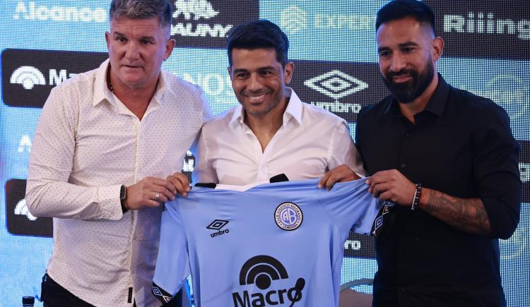 Imagen de Walter Erviti fue presentado como nuevo entrenador de Belgrano