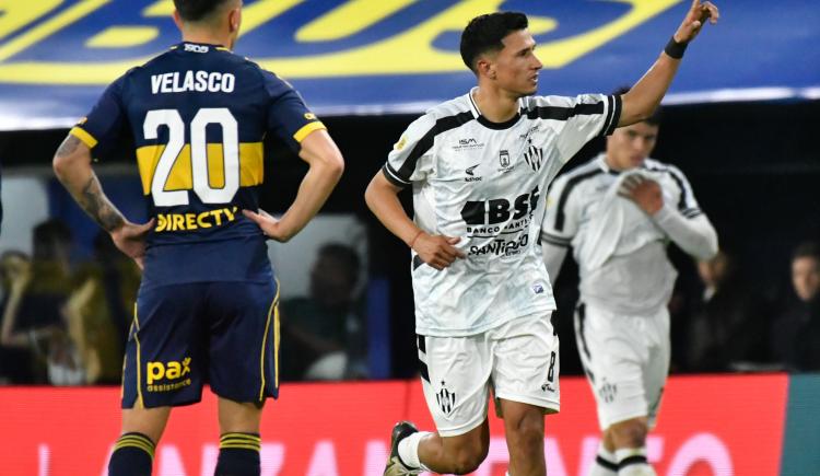Imagen de Dos baldazos de agua fría: los goles con los que Central Córdoba le empató a Boca en La Bombonera