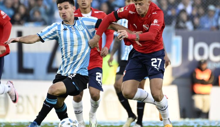 Imagen de Independiente lo aguantó con 9 y Racing no pudo en el clásico de Avellaneda