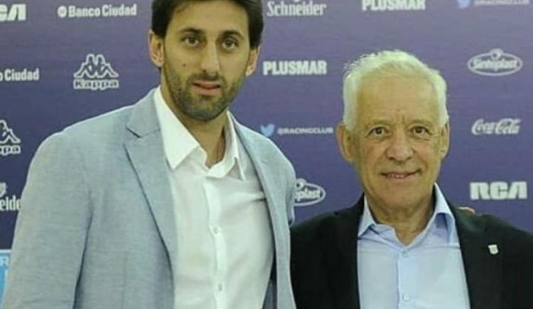 Imagen de Qué dijo Víctor Blanco de la candidatura de Diego Milito a la presidencia de Racing