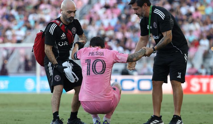 Imagen de Se confirmó la gravedad de la lesión de Lionel Messi