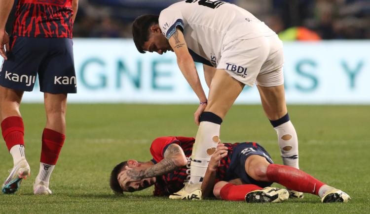 Imagen de El conmovedor llanto de Malcom Braida luego de su lesión en San Lorenzo