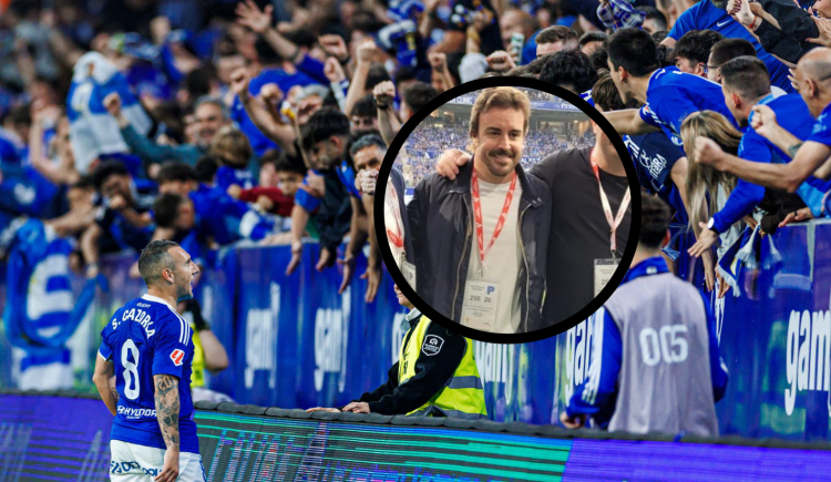 Imagen de Con Cazorla en cancha y Fernando Alonso en la tribuna, Real Oviedo ascendió a primera en España después de 24 años