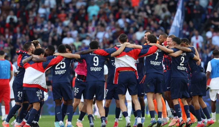 Imagen de PSG tetracampeón de la Liga de Francia