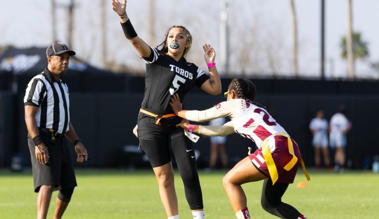 Imagen de El 'flag football' es furor en Estados Unidos, con los Juegos Olímpicos 2028 en el horizonte