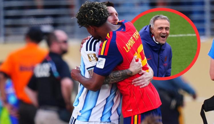 Imagen de Luis Enrique, tajante sobre las comparaciones entre Messi y Lamine Yamal