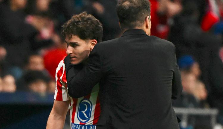 Imagen de Simeone, decidido a recuperar a Julián y conforme con Cuti Romero