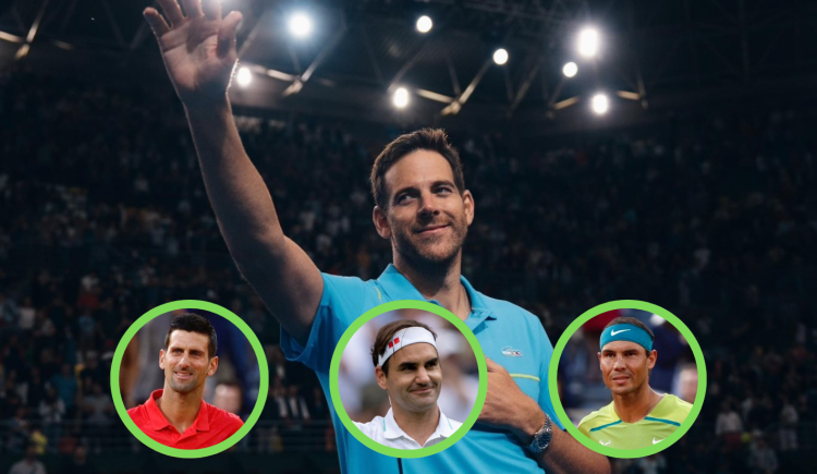 Imagen de Para Delpo, de Federer, Nadal y Djokovic: los especiales mensajes del Big 3 para el argentino