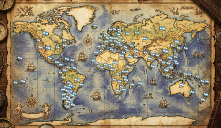 Imagen de La Scaloneta estrena frontera histórica: Kansas se convierte en la ciudad número 182 de la Selección