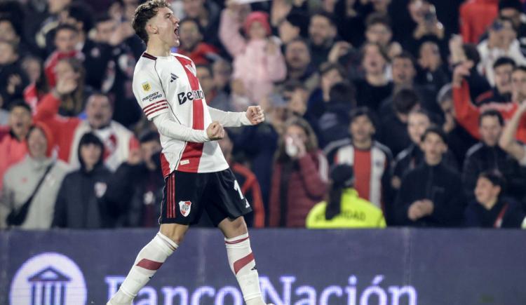 Imagen de El primer gol de River en el Torneo Clausura
