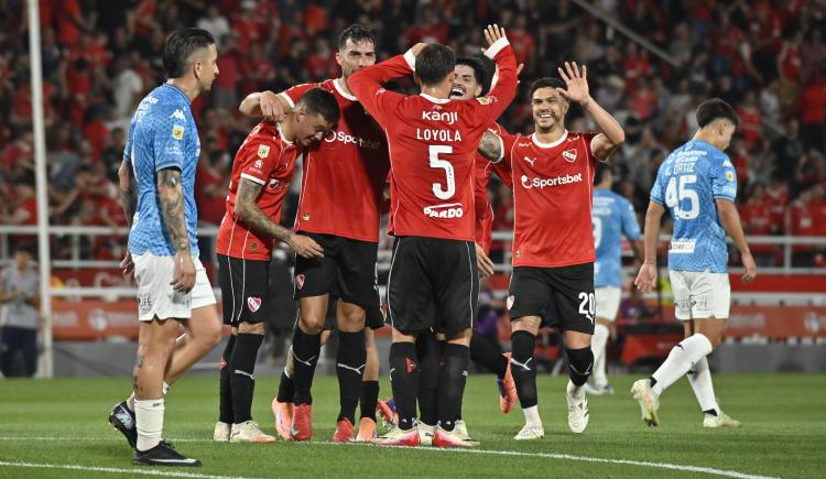 Imagen de La buena noticia en Independiente de cara al duelo ante Riestra