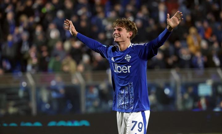 Imagen de Nico Paz anotó en Como y hundió a Roma