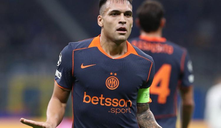 Imagen de Nuevo gol de Lautaro Martínez en Champions League y puntaje perfecto para Inter