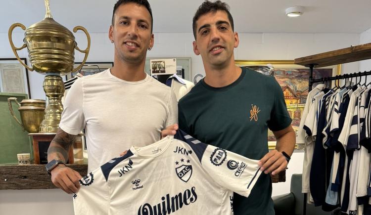 Imagen de Refuerzo top para Quilmes: Leonel Vangioni firmó para el Cervecero