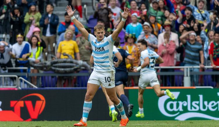 Imagen de Seven bien las finales contra Francia: Los Pumas, campeones en Hong Kong