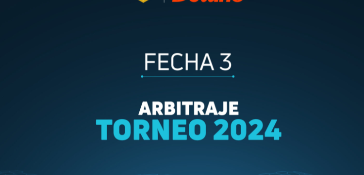 Imagen de Los árbitros de la tercera fecha de la Liga Profesional