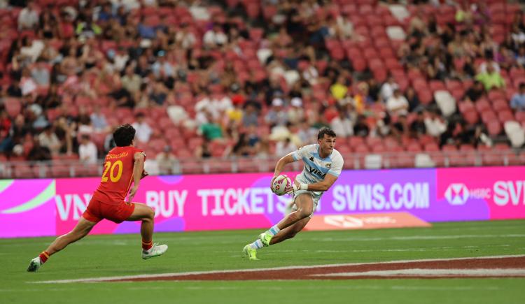 Imagen de Los Pumas 7's, de bronce: Argentina se subió al podio en Singapur