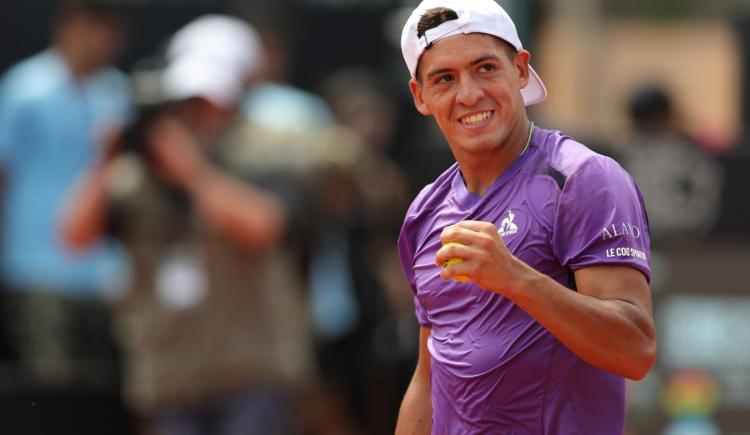 Imagen de Sebastián Báez, tercer invitado al cuadro principal del YPF Rosario Challenger